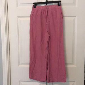 Abercrombie & Fitch wide leg cropped pants XXS